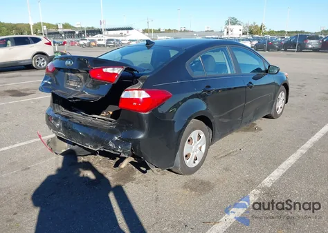 2016 Kia Forte Lx z USA, uszkodzony, nr VIN KNAFK4A65G5543031